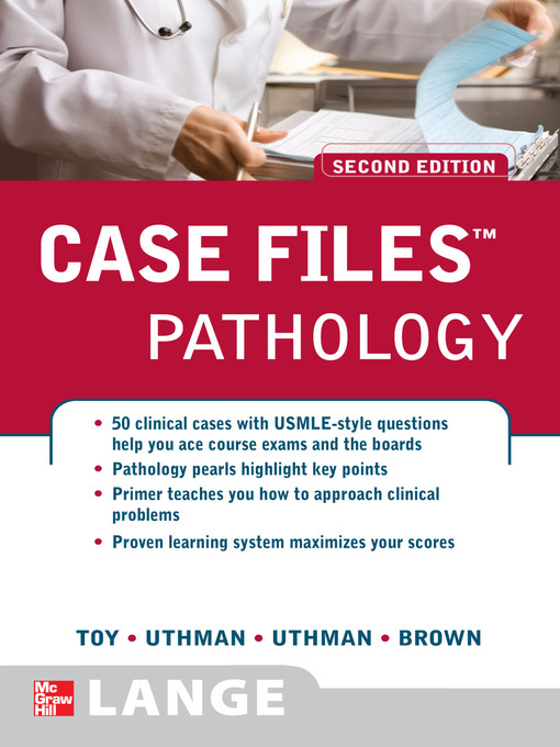 Title details for Case Files<sup>TM</sup> by Eugene C. Toy - Available